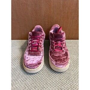 Nike Air Force 1 LV8 Tea Berry BORDEAUX VELVET Size 6.5Y 849345-601